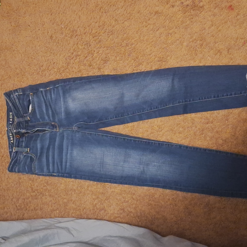 Size 0, Dark blue Demin jeans, American Eagle